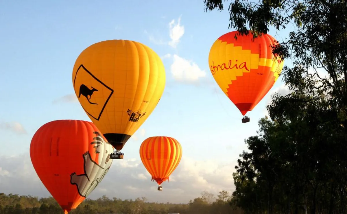 Ballonfahren in Australien