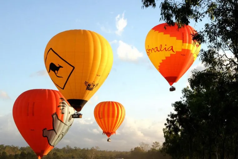 Ballonfahren Downunder – AUStralien einmalANDERS Bild: Ballonfahren Downunder – AUStralien einmalANDERS