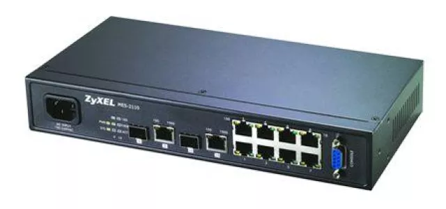 MES-2110: Neuer Metro Ethernet Switch von ZyXEL Bild: MES-2110: Neuer Metro Ethernet Switch von ZyXEL