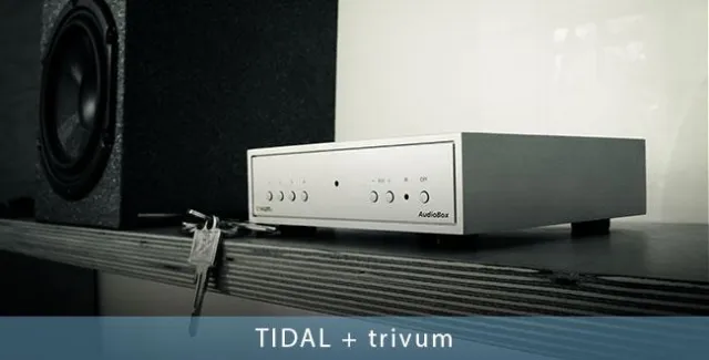 Bild: trivum + TIDAL: Hörgenuss pur