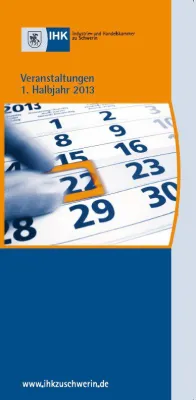 Bild: IHK-Veranstaltungskalender für das 1. Halbjahr 2013 erschienen