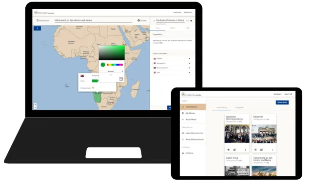 Ostellus.schule: Kartenarbeit 4.0 für den Schulunterricht Bild: Ostellus.schule: Kartenarbeit 4.0 für den Schulunterricht