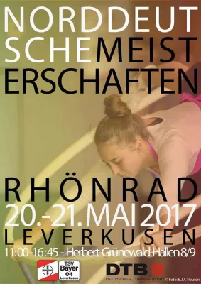 termin: Norddeutsche Rhönrad-Meisterschaften am 20./21.05.2017 in Leverkusen Bild: termin: Norddeutsche Rhönrad-Meisterschaften am 20./21.05.2017 in Leverkusen