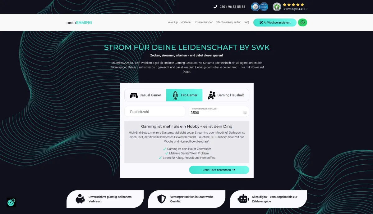 Screenshot meingaming.de