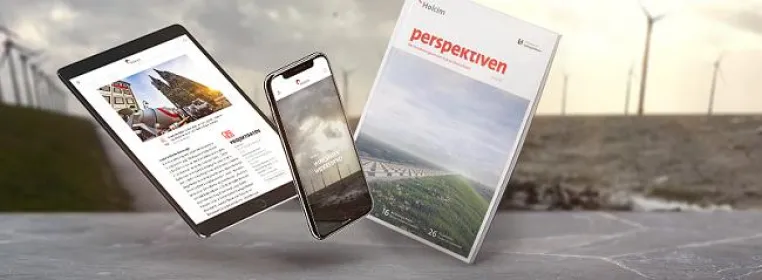 Neue Ausgabe des Holcim Kundenmagazins perspektiven erschienen Bild: Neue Ausgabe des Holcim Kundenmagazins perspektiven erschienen
