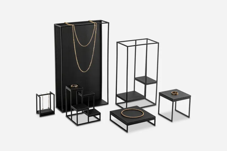 Bild: Kling präsentiert die neue Deko-Serie CAGE für hochwertigen Schmuck und edle Accessoires