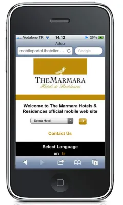 Bild: Hotel 2.0: Reisende können die Hotels der The Marmara Hotels jetzt per Smartphone buchen