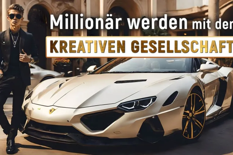 Bild: Millionär werden: So einfach geht's mit der Kreativen Gesellschaft