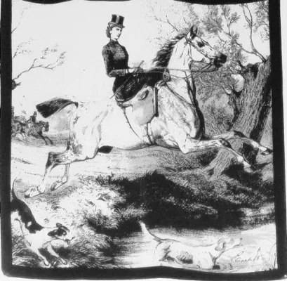 Bild: Seidentuch Kaiserin Elisabeth von Österreich