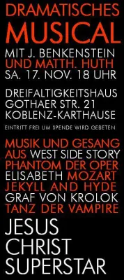 Bild: Antworten auf Fragen des Lebens und des Glaubens im "Dramatischen Musical"