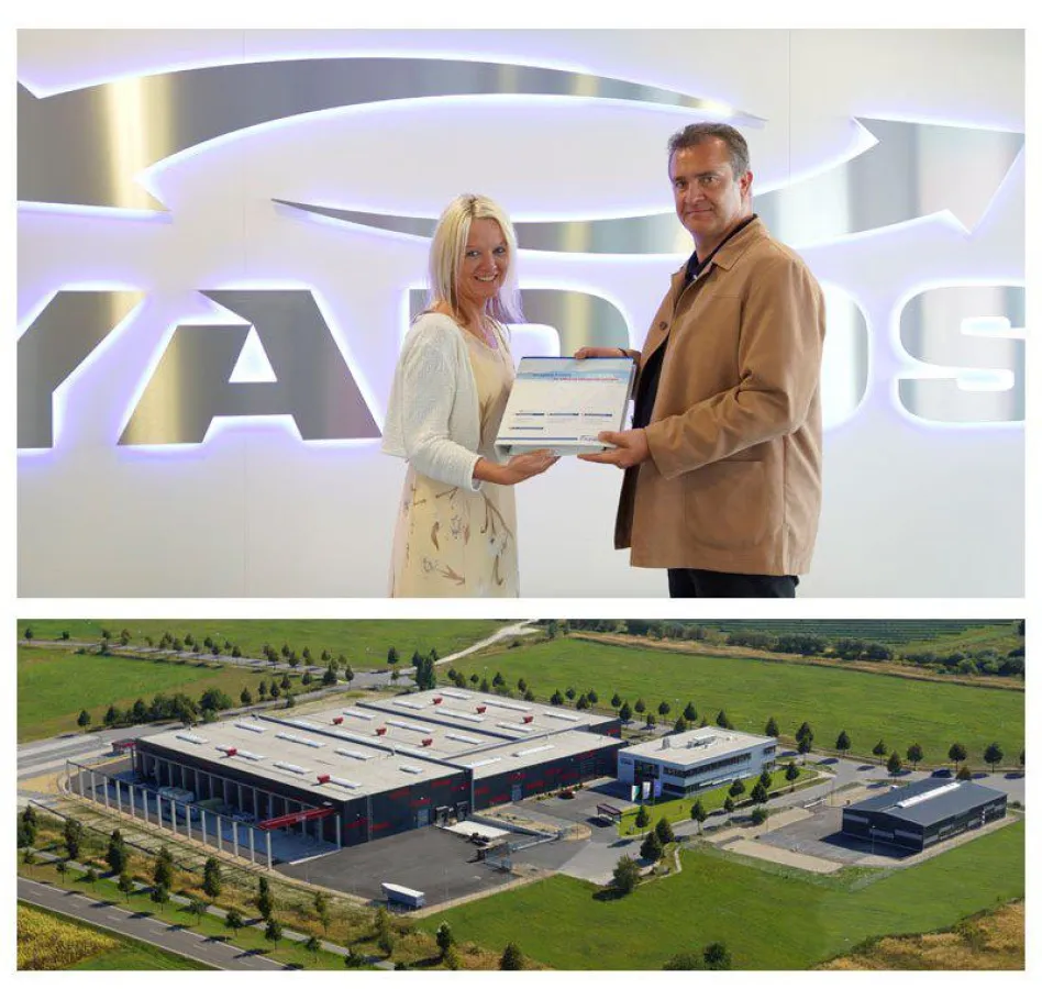 Helene Færch (YADOS Nordic) und Lars Iserloth (Geschäftsführer der YADOS Vertriebs GmbH)