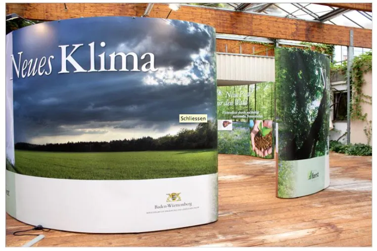 Neues Klima, neuer Wald - Neue Ausstellung zum Klimawandel von ForstBW Bild: Neues Klima, neuer Wald - Neue Ausstellung zum Klimawandel von ForstBW