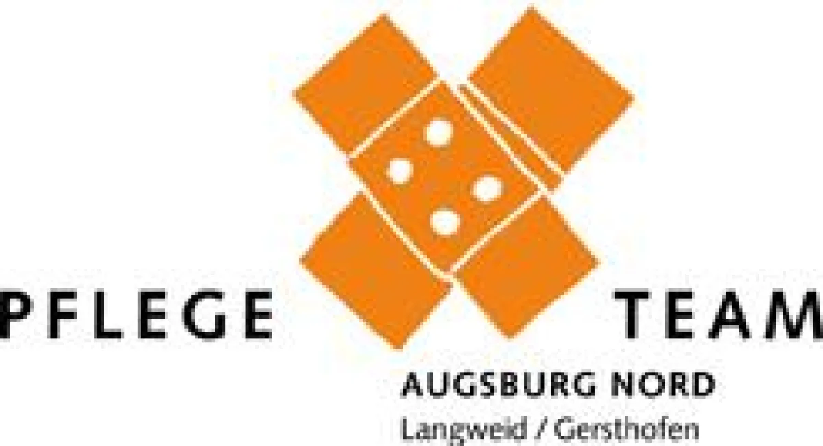 Das Heftpflaster in leuchtendem Orange - das Logo des Pflegeteams Augsburg Nord