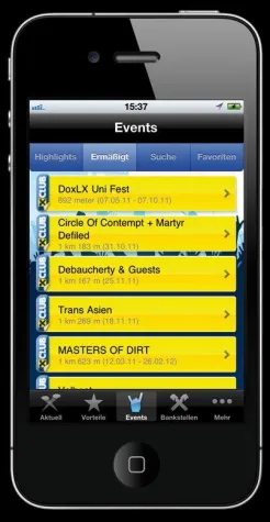 Sparen lernen mit dem Raiffeisen Club – die neue Smartphone-App zeigt sämtliche Club-Aktionen standortbezogen Bild: Sparen lernen mit dem Raiffeisen Club – die neue Smartphone-App zeigt sämtliche Club-Aktionen standortbezogen