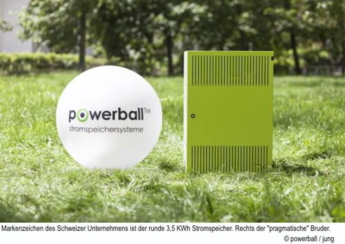 Powerball Stromspeicher - ein echtes Schweizer Qualitätsprodukt und eine runde Sache © POwerball-Sys