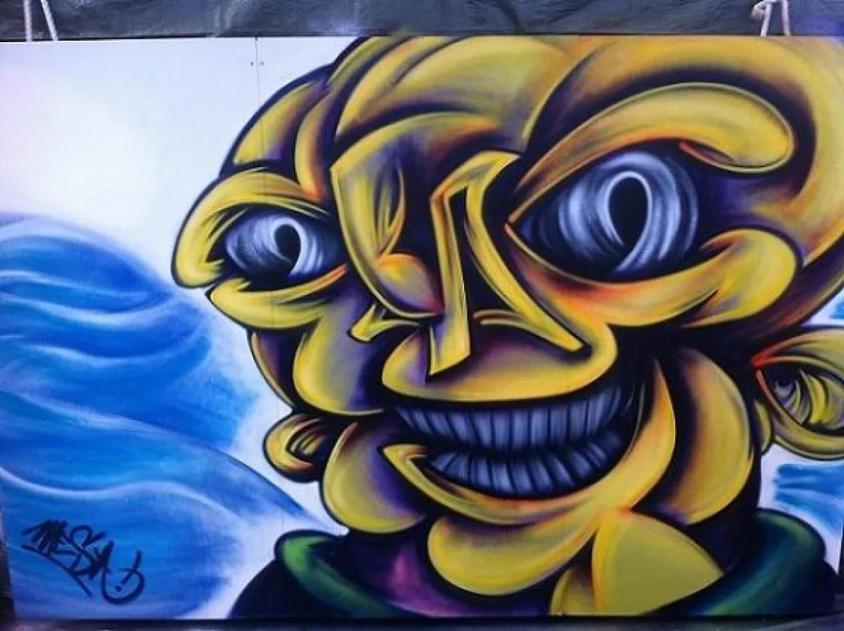 Straßenkunst – Graffiti