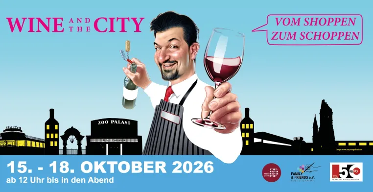 Bild: 15. - 18. Oktober: WINE IN THE CITY mitten auf dem Breitscheidplatz - eine Premiere!