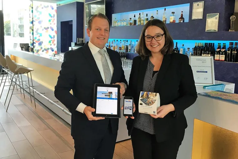 Bild: Neu: Digitale Info-Web-App im Comfort Hotel Friedrichshafen