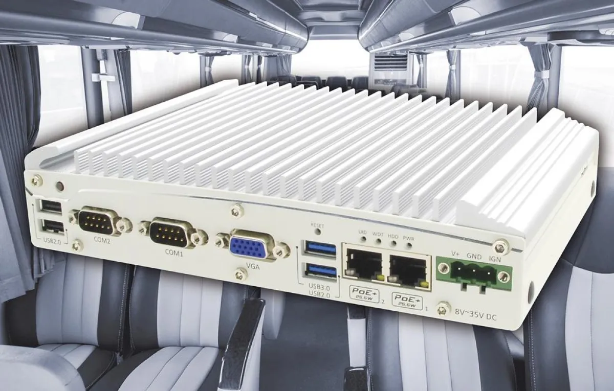 Lüfterloser Fahrzeug-PC Nuvo-2510VTC