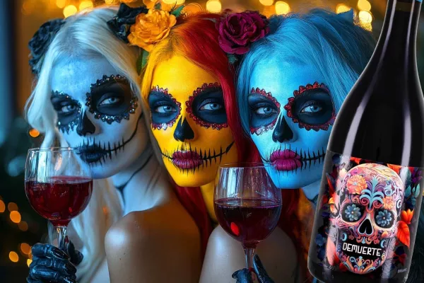 Bild: DEMUERTE Organic Bio-Wein perfekt für die Halloween-Zeit