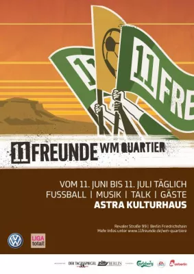 Bild: Public Viewing in Berlin: Interzentral und 11 Freunde planen Fußball-Erlebniswelt zur WM