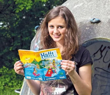Bild: Bunt statt kleinkariert – das neue Häfft bringt Farbe in den Schulalltag