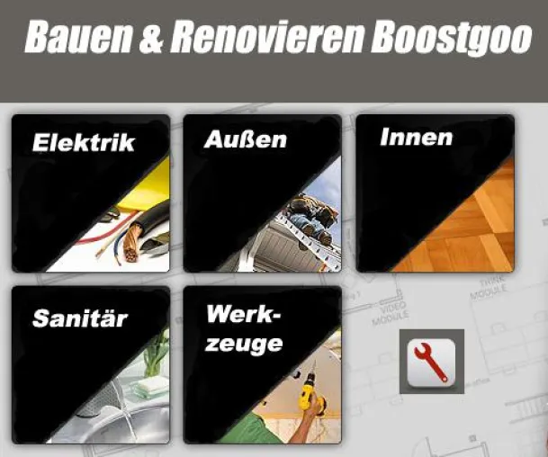 Bauen & Renovieren Boostgoo: gebündeltes Online-Angebot für Heim- und Handwerker Bild: Bauen & Renovieren Boostgoo: gebündeltes Online-Angebot für Heim- und Handwerker