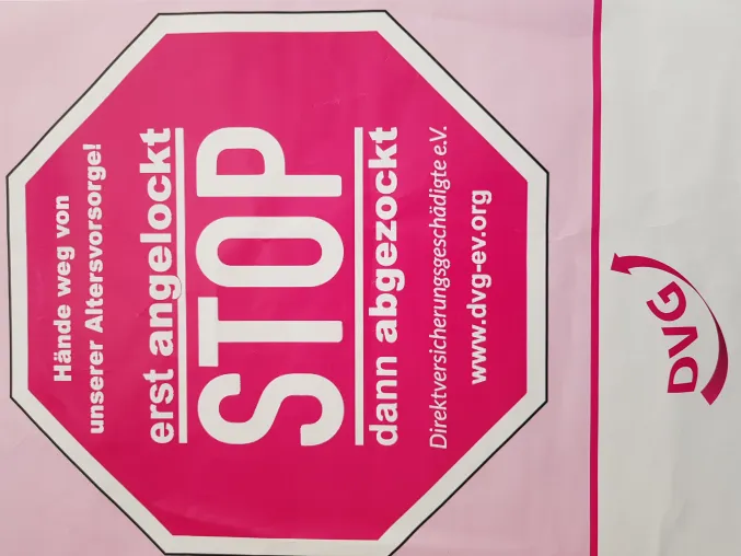 Bild: Der Kanzler sichert DVG zu, das Problem der Doppelverbeitragung fiskalisch zu lösen