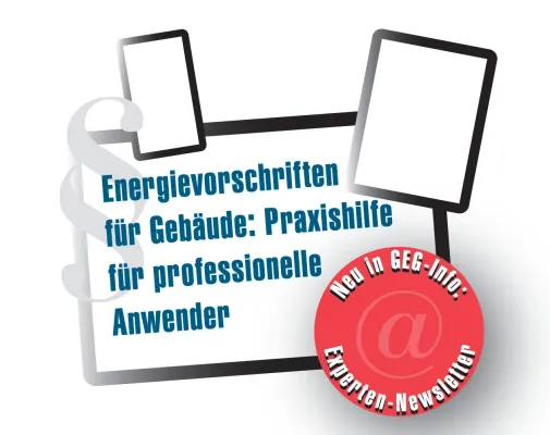 Bild: Energievorschriften für Gebäude: GEG-info startet neuen Experten-Newsletter