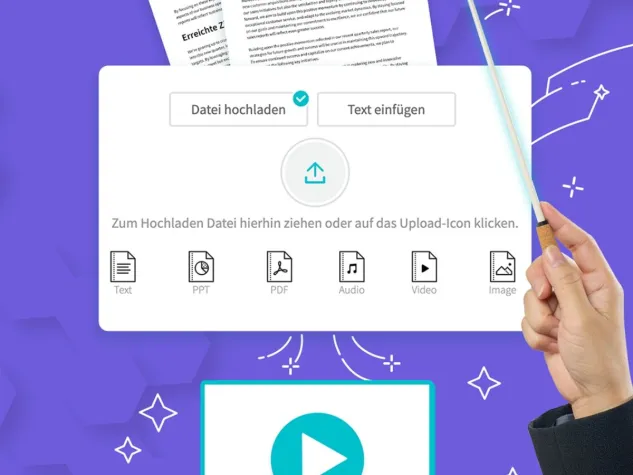 Bild: Mit dem Simplifier Dateien auf Knopfdruck in Erklärvideos verwandeln