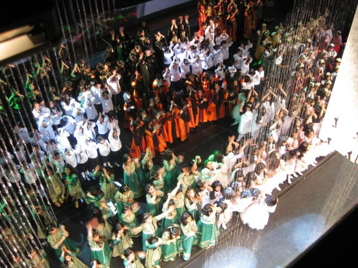 Einzigartige Choreographie mit Wasser (Foto: as systems, frei zur Veröffentlichung bei Namensnennung)