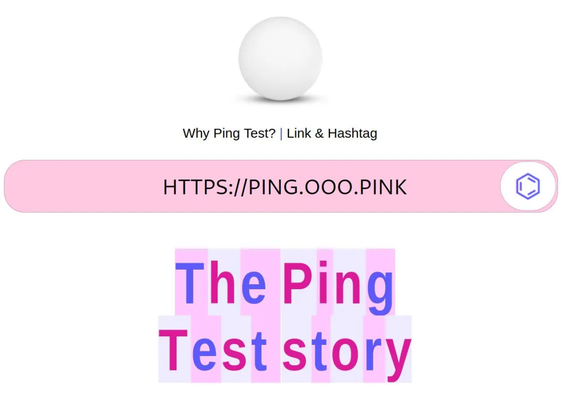 Ping Test (© https://ping.ooo.pink)