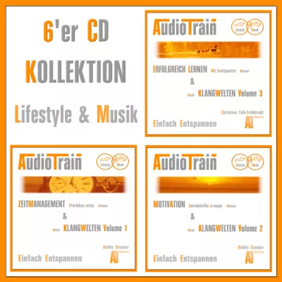 Bild: Hörbuch- und Musik-Kollektionen von AudioTrain zu Aktionspreisen