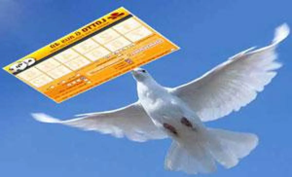 Lotto spielen wie im Flug