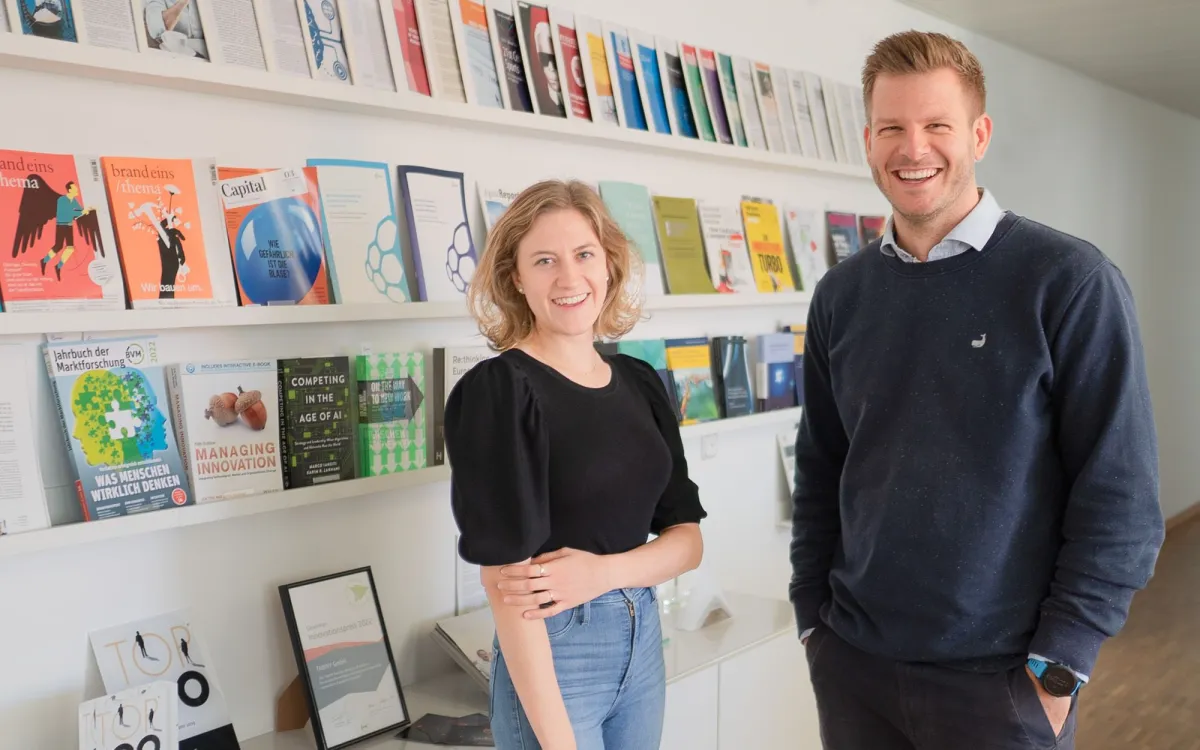 Team Austria: Christoph Janach und Tina Reitmeier (© HYVE)