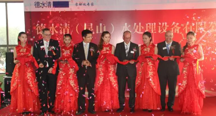 Bild: H2O GmbH eröffnet neue Geschäftsstelle in China