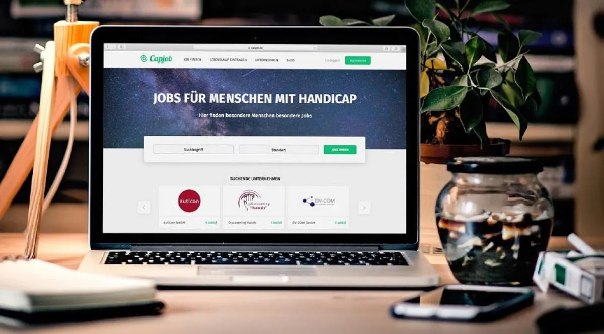Neue Jobbörse auf der inklusiv arbeitende Unternehmen und Menschen mit Behinderung zusammenkommen