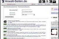 Bild: Anwalt-Seiten.de rückt vor auf Platz 2 unter den Online-Anwaltsverzeichnissen