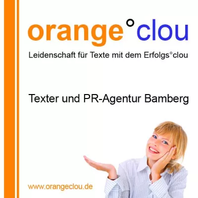 Textsicher zum Erfolg - Texter und PR-Agentur orange°clou startet mit eigener Website ins Internet Bild: Textsicher zum Erfolg - Texter und PR-Agentur orange°clou startet mit eigener Website ins Internet