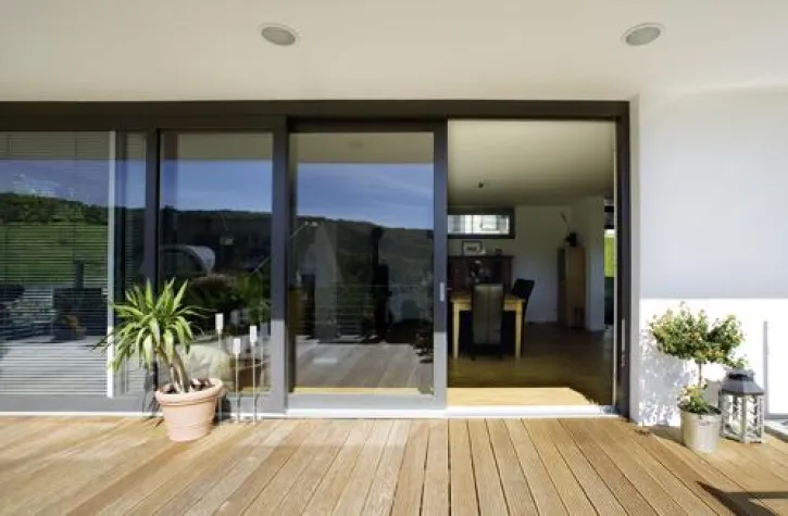 Bild: Die Terassentür der Premiumklasse