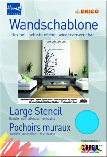 Bild: Home Design XXL-Wandschablone