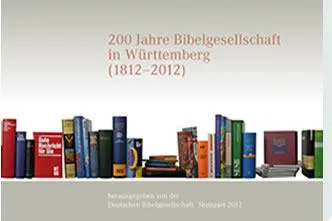 Bild: Festschrift zu 200 Jahren Bibelkompetenz aus Stuttgart