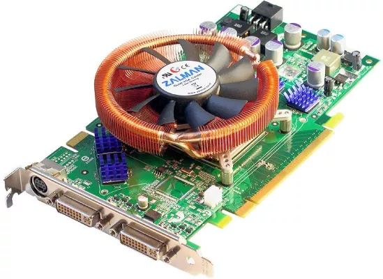 Bild: NVIDIA GeForce 7900 GT 256MB mit Zalman VF900-Cu High-End-Kühler - Neu bei mad-moxx