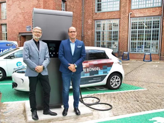 Bild: 110 Ladepunkte bis 2022: Parkstrom elektrifiziert GSG-Standorte in Berlin