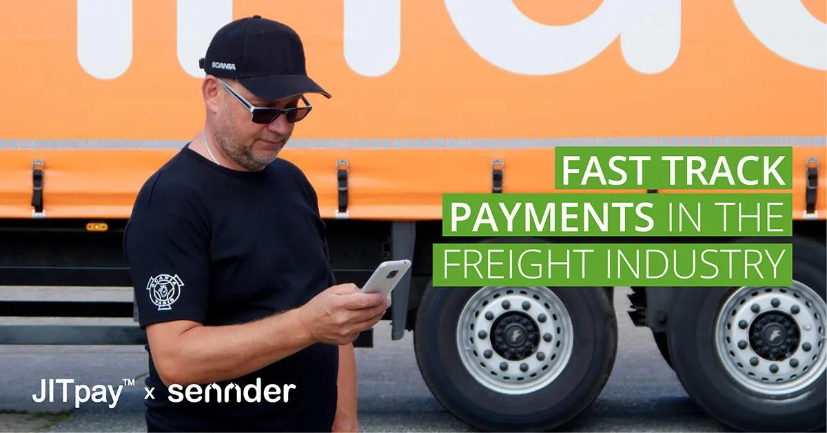sennder und JITpay™ bündeln ihre Expertise in einer neuen Partnerschaft. Bild: sennder