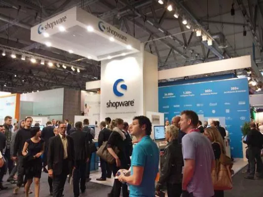 Bild: Shopware als Gold-Sponsor auf der NEOCOM 2014