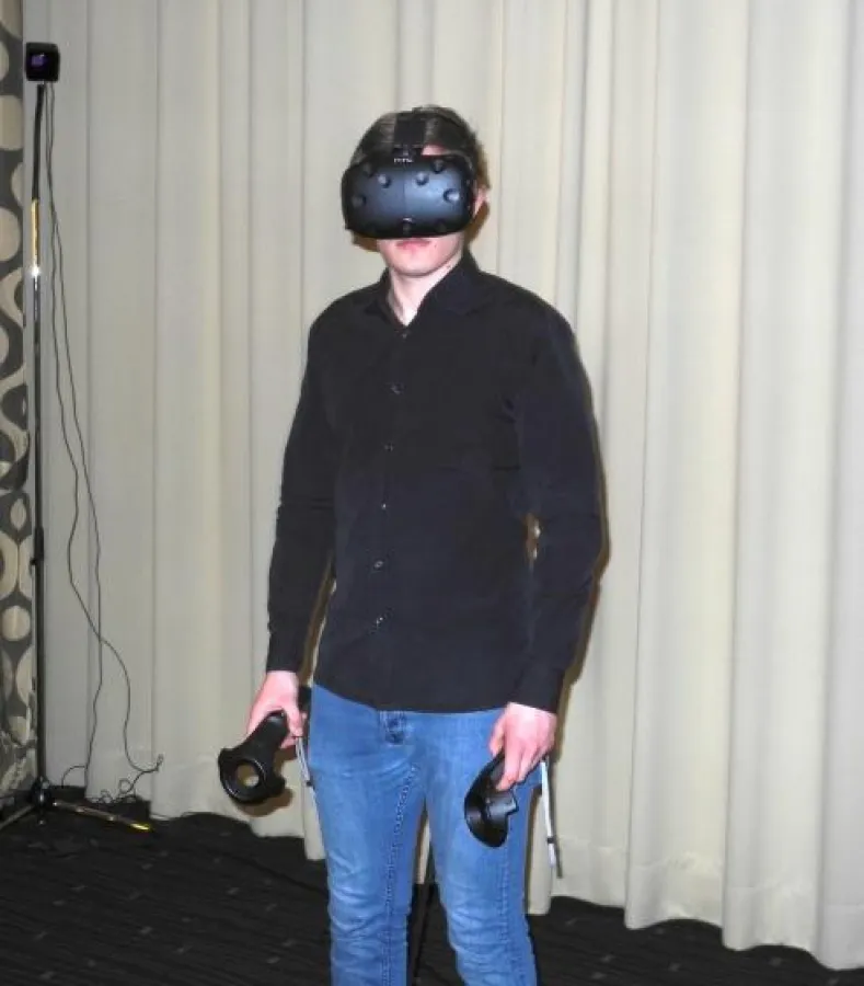 Der Einsatz von VR-Brillen wurde auf dem IT-Forum live vorgestellt.