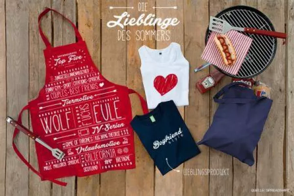 Bild: Spreadshirt präsentiert die Motiv- und Produkttrends des Sommers