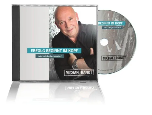 Bild: Hörbuch von Michael Bandt: Erfolg beginnt im Kopf