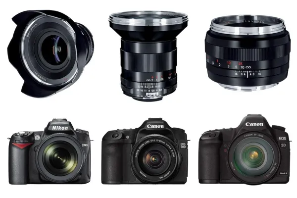 Bild: Photokina-Neuheiten von Canon, Nikon und Zeiss zum Ausprobieren